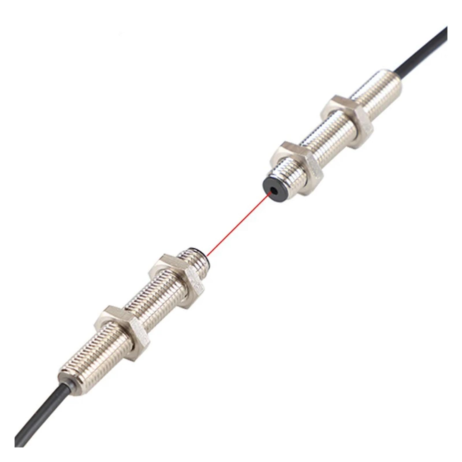XDDQWSWA 1Pair M3-M5 Switch Photoelectric Sensor beam photoelectric switch sensor Infrared sensor(M5 PNP NO)