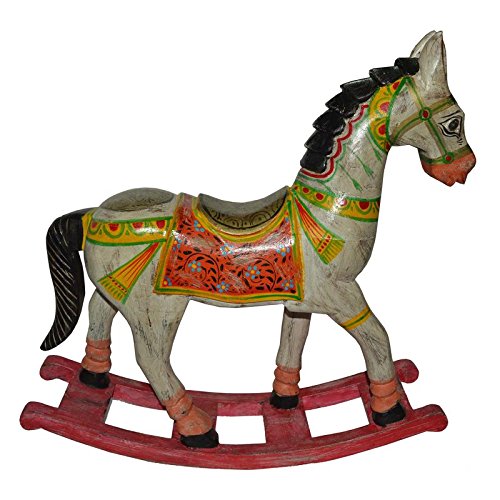 Wooden Big Size Horse Figure For Small Children and Home Decoration