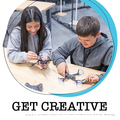 Pitsco Education Echo Drone, Out-of-the-Box Drone Kit, Remote Control and Programmable Drone Quadcopter, STEM Drones, Individual Kit - Image 4