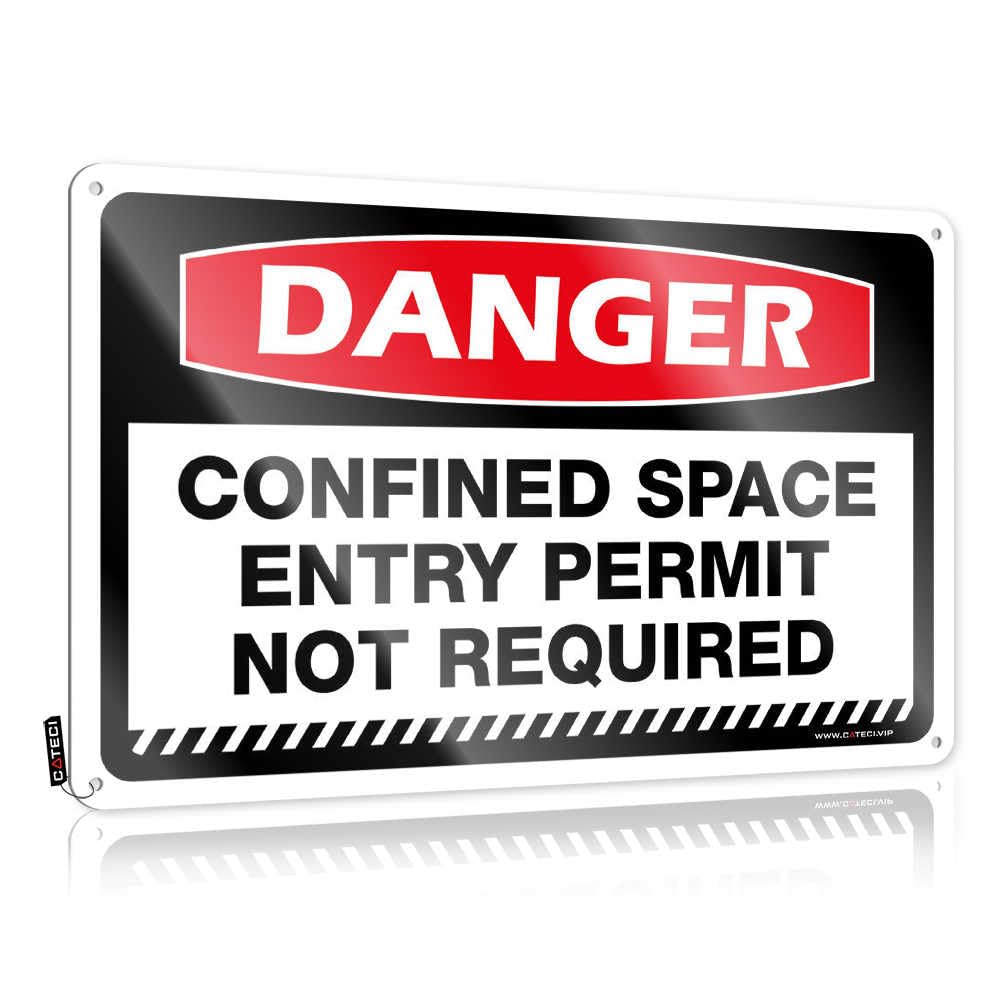 Fzfn Colour Vintage Decoration, Patio Bar Accessories Sweet Danger Confined Space Entry Permit Not Required | Farmhouse Patio Decor(30X40cm)