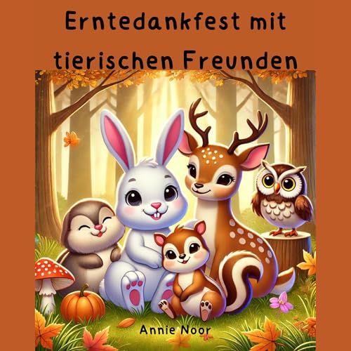 Page de couverture de Erntedankfest mit tierischen Freunden