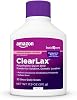 Amazon Basic Care ClearLax, Polyethylene Glycol 3350 Powder for Solution, Osmotic Laxative, Unflavored, 1.11 pound Pack of 1