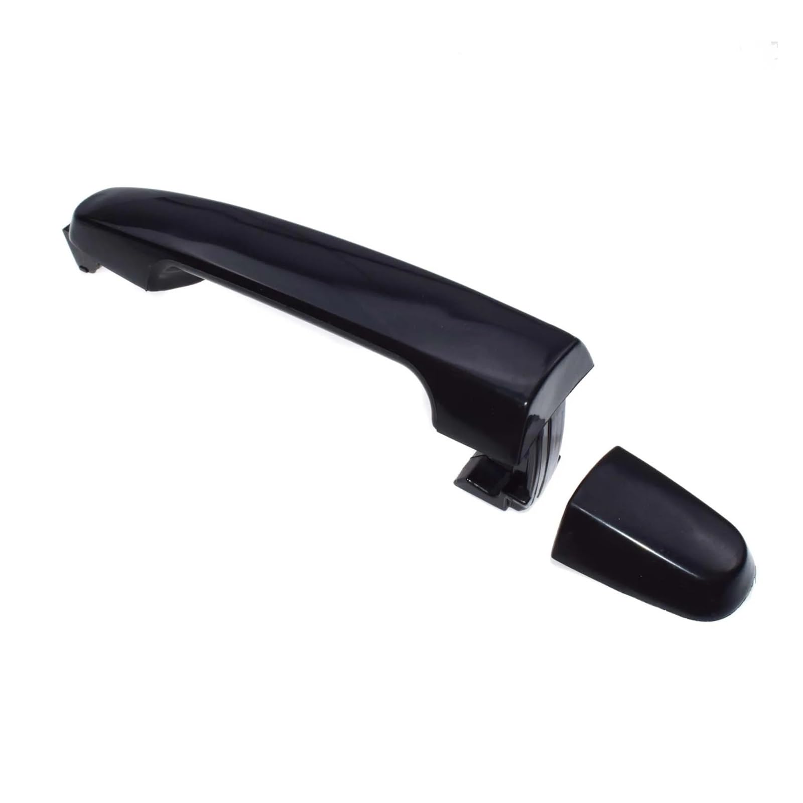 Pacsci Rear Side Car Outer Door Handle For Toyota For Camry For Yaris For Corolla For Prius For Rav4 For Pontiac For Vibe Scion Xa Xb Xd Tc Car Black Outside Door Handle(Rear Side)