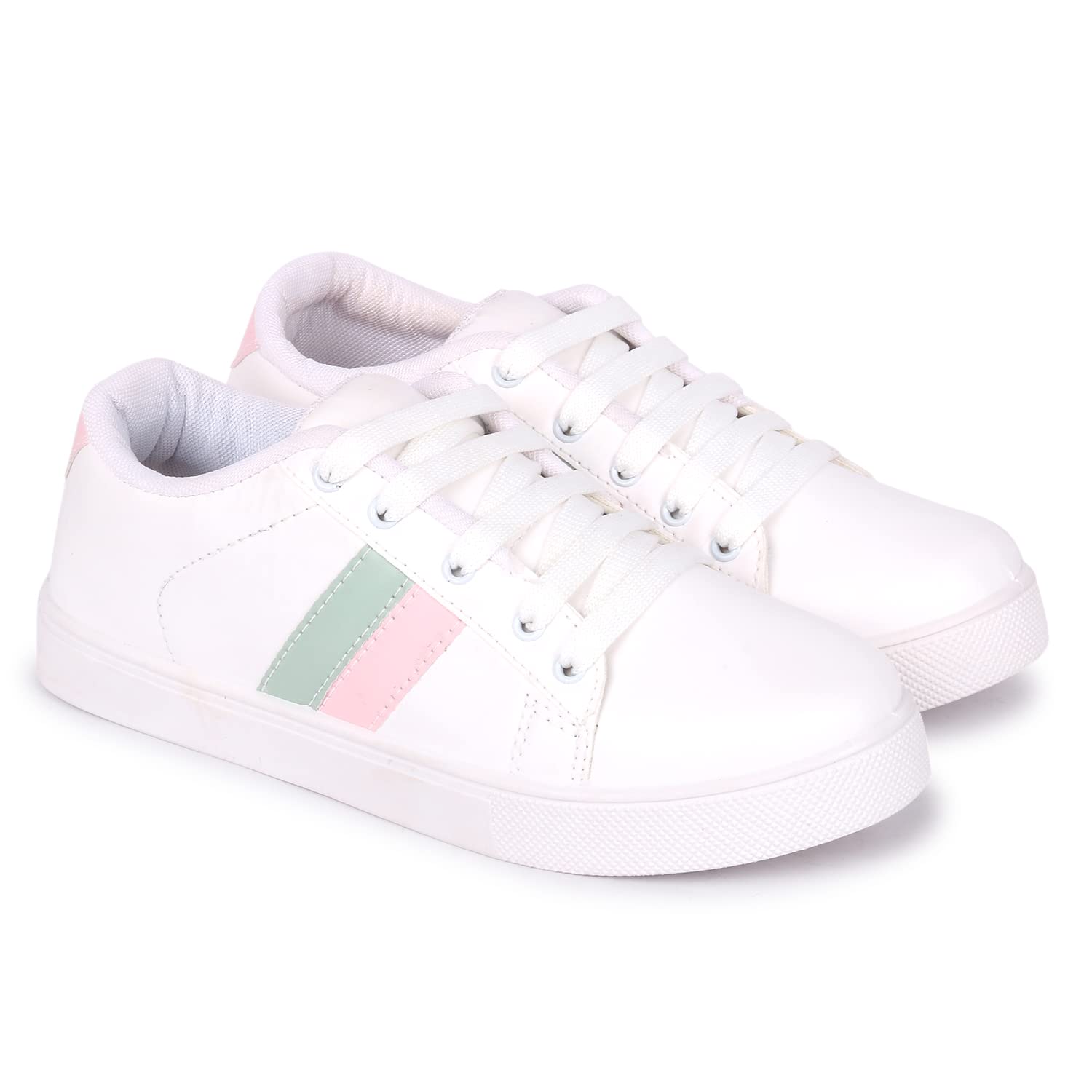 Longwalk Womens Casual Shoes Walking Sneaker Gym Shoes (Pink, Numeric_4) (B09PZ4D7M7) Amazon Price History, Amazon Price Tracker