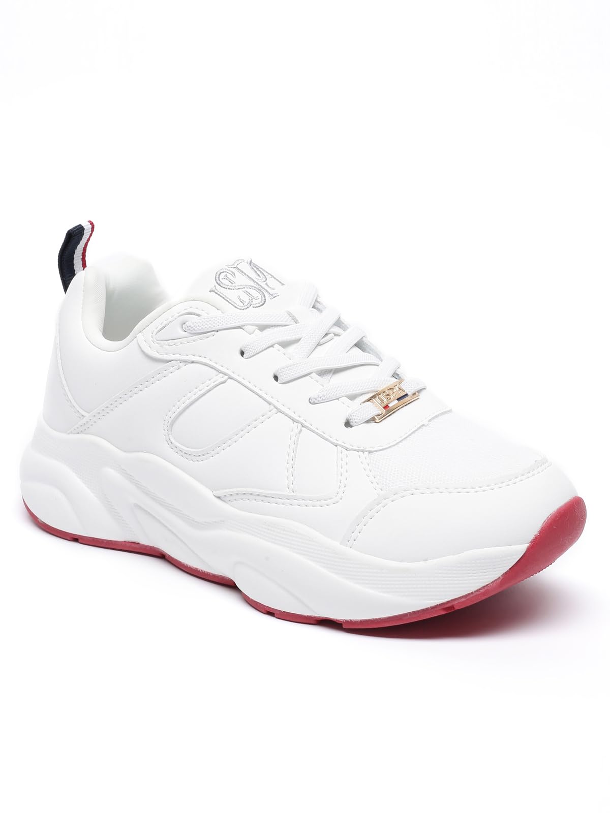 U.S. Polo Assn. SAGE 2.0 Women Off White Sneakers-(UK/6) (US/7) (1FD23447A01) (B0CKBMMPVM) Amazon Price History, Amazon Price Tracker