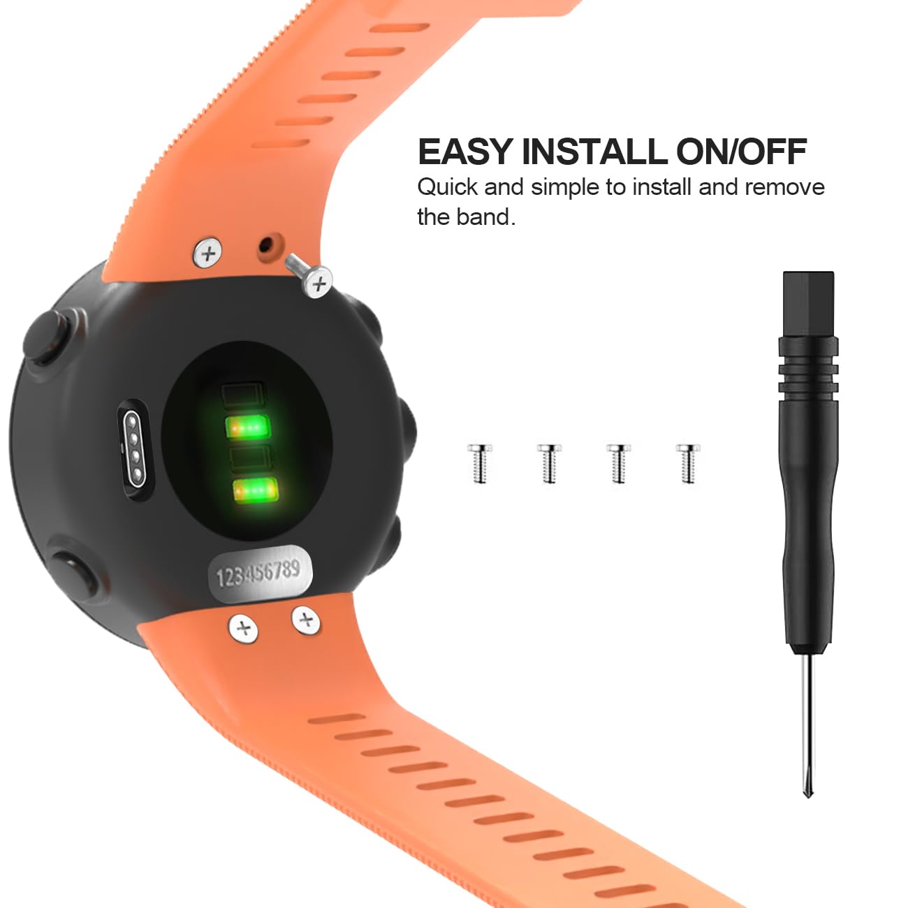 MoKo Cinturino Compatibile con Garmin Fenix 7/6/6 Pro/5/5 Plus/Epix Gen