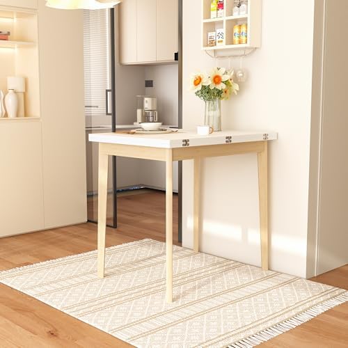 Folding Dining Table Buffet Table Folding Kitchen Table Dining Ro...