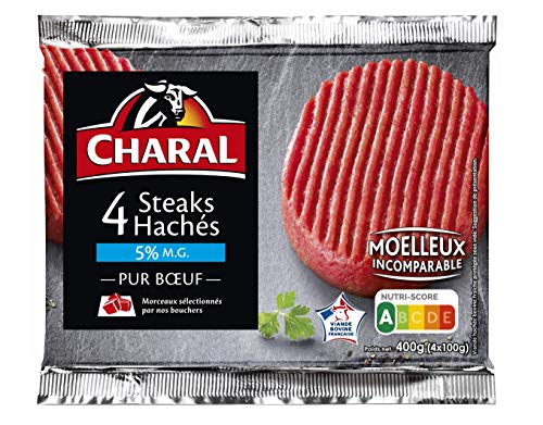 Charal Steak Haché 5 % 100gx4
