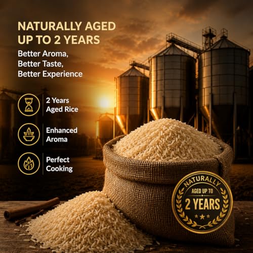 Image of Pansari Signature Basmati rice, Great Taste and Mesmerizing Aroma | Extra Long Grain, Naturally Aged(2-Years) with Fortified | Basmati Rice, Biryani Rice, Pulao Rice - 5Kg (Pack of 3)