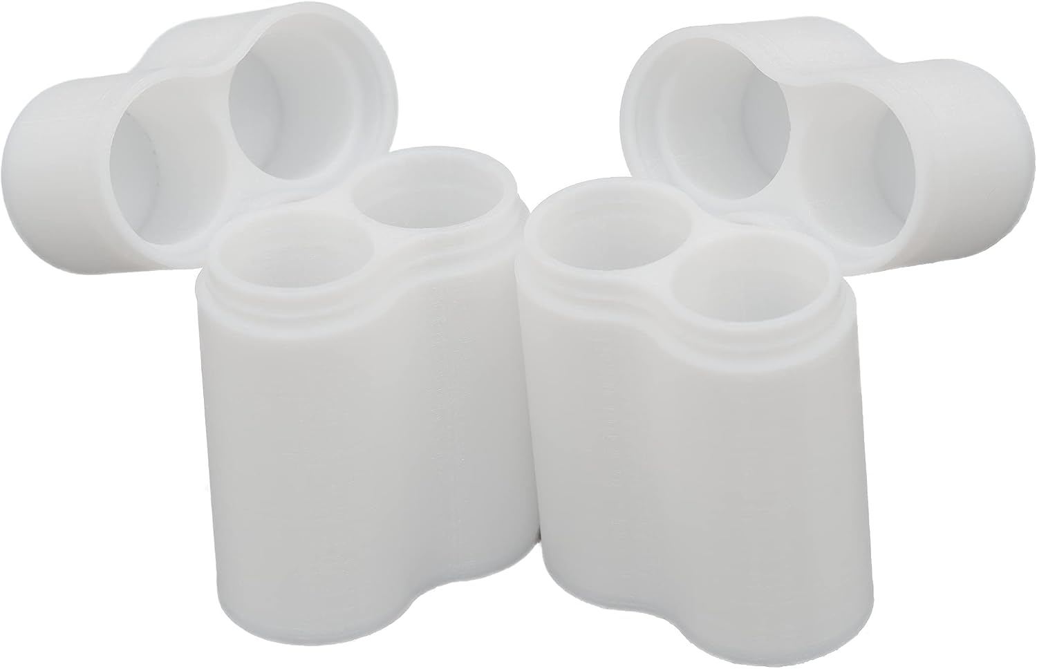 Protect Your Power - Slimline AA Battery Case, Soft Durable material - Pack of 2 (Holds 2 Batteries)