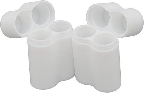 Miniatura 3 de Funda delgada para pilas AA, material suave y duradero - Paquete de 2 (soporta 2 baterías)