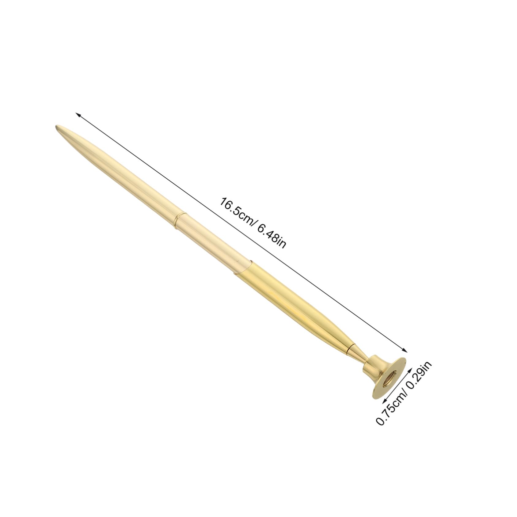 2 Ensembles Stylo Livre D'or Porte-stylo De Signature Golden