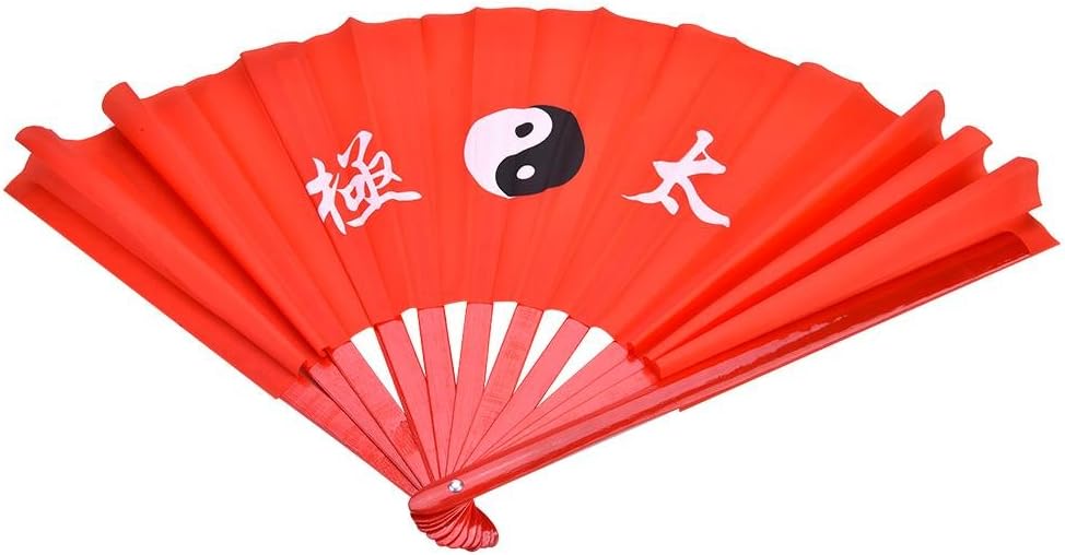 "Dioche Large Folding Silk Fan" - Image 8