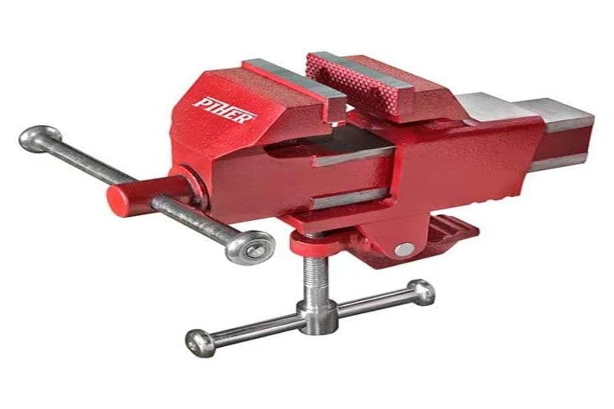 Piher - Etau mobile d'établi de serrurier 65 x 45 x 100 mm en fonte - 55007 - Piher