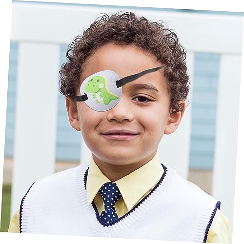 SOLUSTRE 10 Pcs Ambliopia Cyclops tapa-olho para olho preguiçoso almofada de óculos tampas oculares