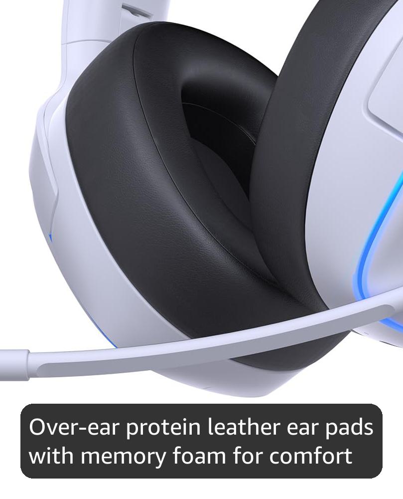 Amazon.com: Gvyugke 2.4GHz Wireless Gaming Headsets for PS5, PS4