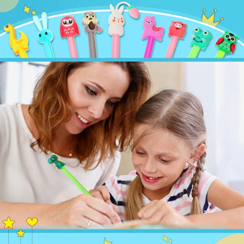 Bolígrafos de tinta gel con diseño de animales Handepo 100 pcs miniatura 5