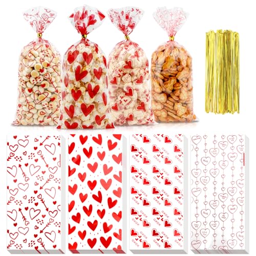 ChicQuench Valentines Treat Bags