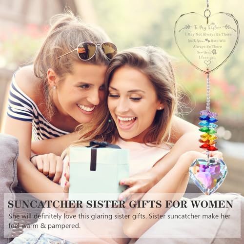 Sister Gifts, K9 Crystal Suncatcher Sister Birthday Gifts, Gifts for Sister - image 6