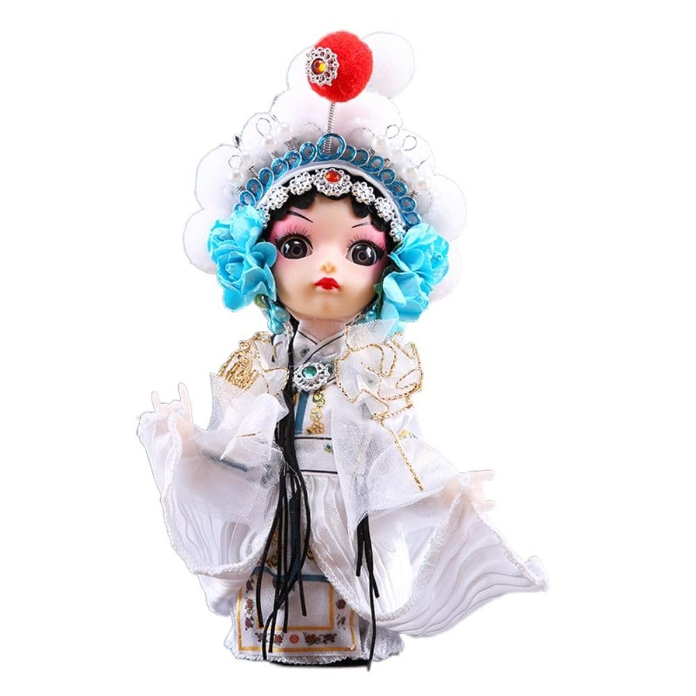 Peking Opera Doll,Chinese Traditional Handicrafts Resin Figurine