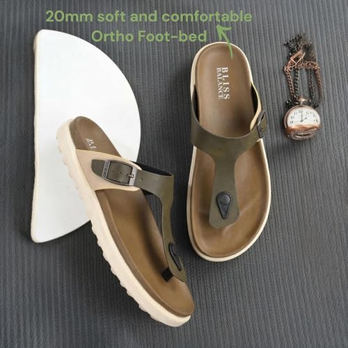 Image of Extra Super Soft Comfortable Cushion with Adjustable Strap Lightweight Sandal Waterproof Pain Relief Anti-Skid Sole Slipper OUTDoor INDoor Stylish Footwear for Women All-Day Comfort BB1105