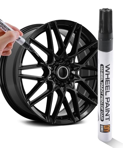 Flaconi Stylo Retouche Peinture Voiture,Peinture de Voiture Retouche de Stylo Réparation,Marqueur pour Retouches Roues Auto,Convient pour les Réparations à...