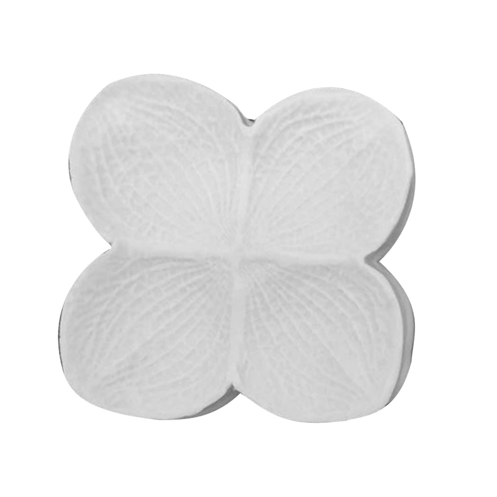 Lerpwige Flower Silicone Veining Mold Fondant Hydrangea Veined Mold Cake Decorating Tool Wedding Cake Decorations Flower Silicone Molds for Resin