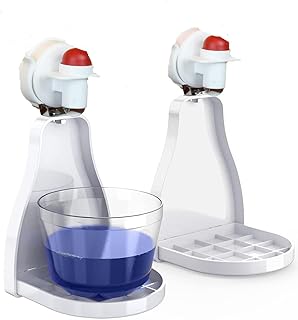 Libara Laundry Detergent Cup Holder, Detergent Drip Catcher Dispenser, Laundry Detergent Overflow Cup, Fabric Softener Drip Organizer Cup Holder, Fabric Softener Liquid Cup Holder Tray