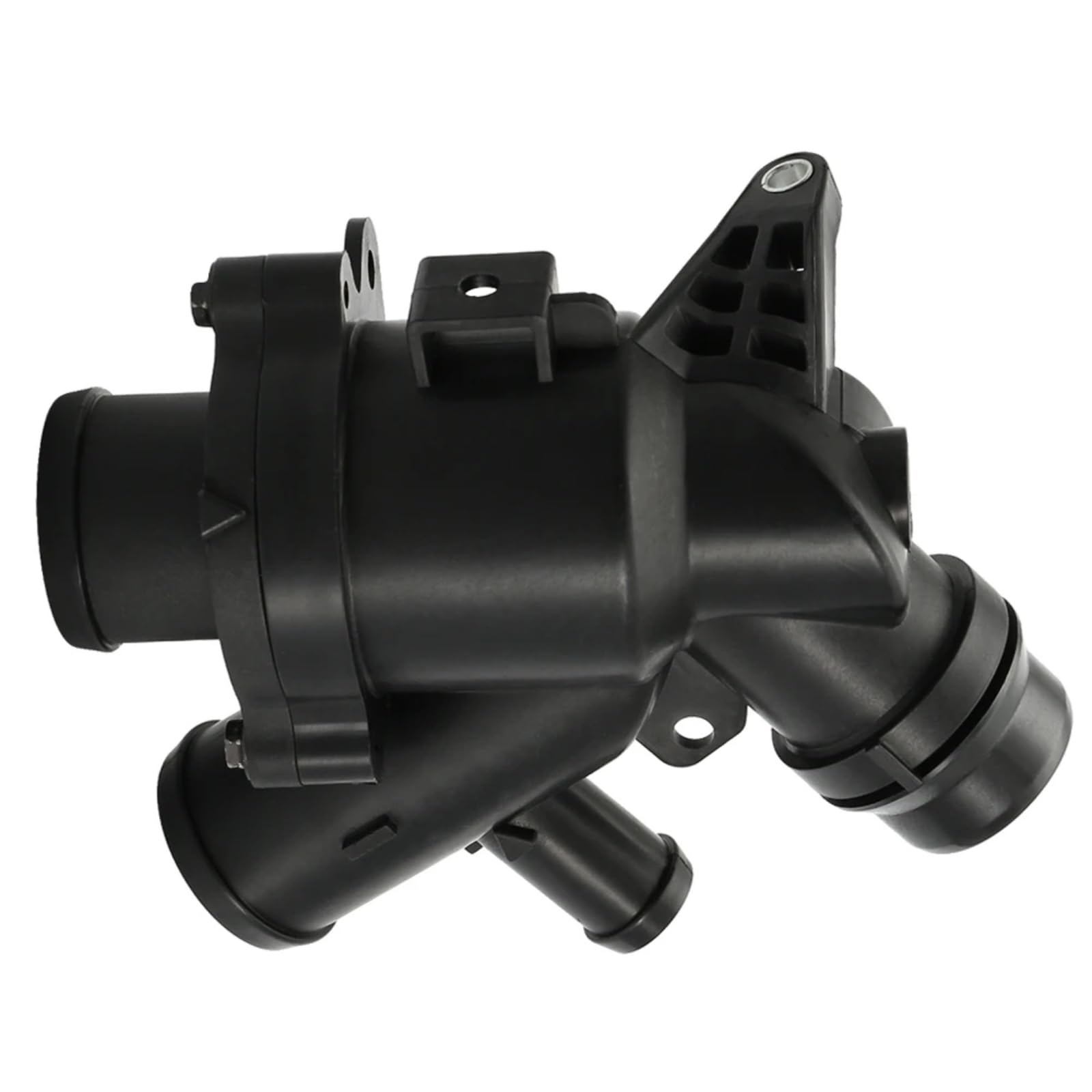 Engine Thermostat Assembly Compatible With Jaguar For XJR 2014 2015 2016 2017 For XE 2019 9025169 1565487 AJ812976 C2Z19929 AJ812132 AJ812887 Coolant Thermostat Housing