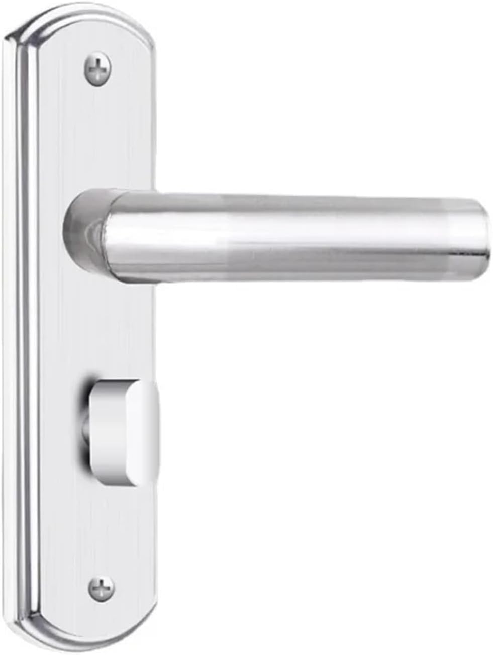 Stainless Steel Door Lock Keyless Indoor Aluminum Alloy Handle 1Pcs(Yellow)