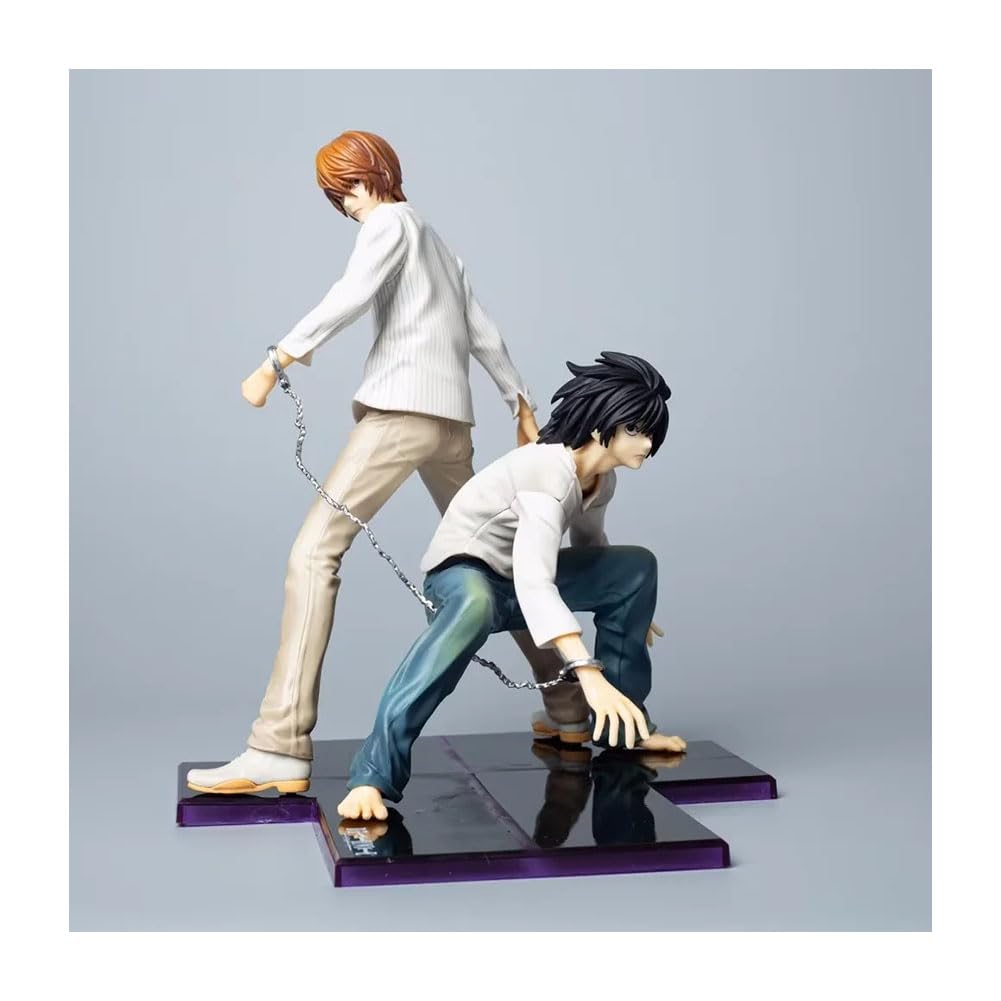 Amazon | [BAOWENBEI] 夜神月 エル フィギュア 二次元 グッズ 置物 PVC