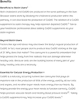 Vista 7 de Qunol Cápsulas blandas CoQ10 de 100 mg, Ultra CoQ10 100 mg, 3 veces mejor absorción, antioxidante para la salud del corazón y producción de energía
