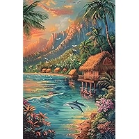 ダイヤモンドアートクラブ Tropical Dolphins tropical-dolphins-diamond-art-