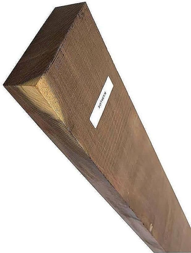 Exotic Mexican Royal Ebony Guitar Fingerboard/Fretboard Blank 20" X 2-1/2" X 3/8" - Steel Sting Suitable Wood Pieces for Wood Crafts and Projects