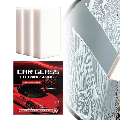 Esponja para lavado de autos, dispositivo seguro de larga duración, esponjas de lavado de coche, para ventanas familiares, espejos del hogar, cocina diaria, muebles de interior y exterior