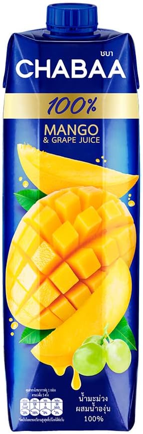 Chabaa 100% Mango & Grape Juice, 1000
