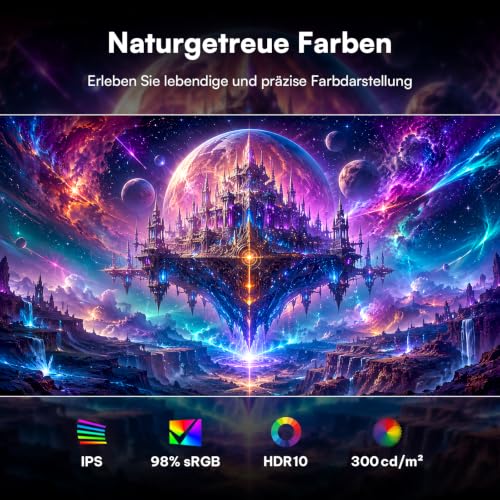 Great voell 27 Zoll 4K Gaming Monitor, 160Hz, IPS, UHD 3840x 2160p – Ansicht 4