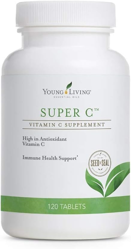 Young Living Essential Oils, Super C Tablets 3242, 120 Count