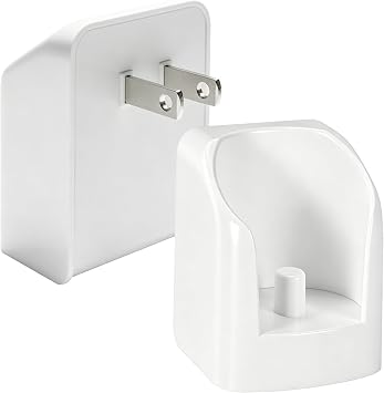 Replacement Charger for Oral B Electric Toothbrush, Compatible with iO Series 2 3 4 5 6, Pro 1000 1500 2000 3000 5000 7500, Type 3757 Inductive Charging Base, 1-Pack Wall Plug