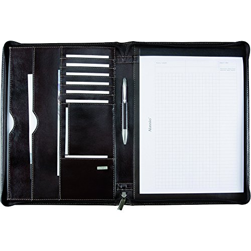 Image of Alassio Folders Folder A4 Monaco a4 Antique Dark Brown