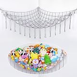 Unicorn Castle Stuffed Animals Hammock Net Toy Storage Organizer, Stuffed Animals Storage Toy Holder