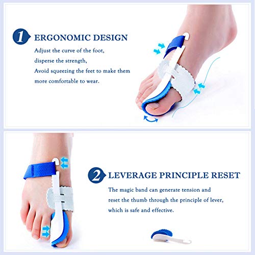 Bunion Valgus And Bunion Valgus Corrector, Hallux Valgus Corrector,Big Toe Joint, Adjustable Bunion Valgus Protective Cover For Men And Women (For Men And Women) #TOP1