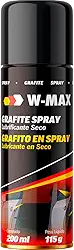 Grafite em Spray Lubrificante Automotivo Para Uso Geral Fechaduras Portas Cadeados W-Max 200ml Wurth
