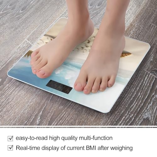 Báscula Digital de Baño con Pantalla LCD y Vidrio Templado miniatura 5