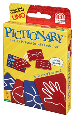 Mattel Pictionary Card Game For Adult|Pack Of 1|Multicolor
