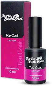 Top Coat Finalizador Intensificador de Cor 10ml Arte Sedução