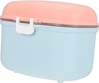 Hohopeti 1 Peça Caixa De Embalagem De Leite Em Pó Dispensador De Leite Fórmula Para Bebê Recipiente De Leite Em Pó Dispensador De Fórmula Para Bebê Dispensador De Leite Em Pó Recipiente De