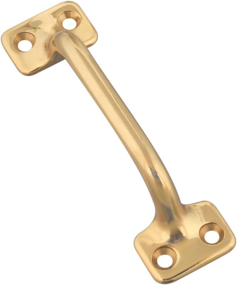 National Hardware N216085 V1971 Sash Lift in Solid Brass,4 Inch , Gold