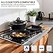 Pots and Pans Set Non Stick, 31 Piece Kitchen Induction Cookware & Bakeware Set, Nonstick Kitchen Cooking Pans Set with Frying Pans Set Grill Pan Saucepan Baking Sheet & Utensils, PFOA Free