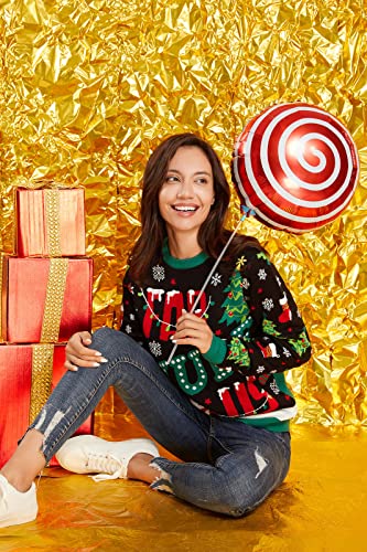 Fab Yulous Snowman Christmas Sweater for Women - Image 4